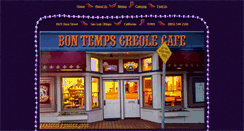 Desktop Screenshot of bontempscreolecafe.com